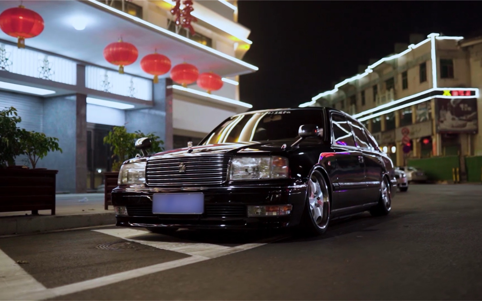 皇冠155 揭阳汽车拍摄