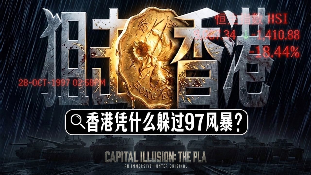 热钱，军队与麦子：香港凭什么躲过97风暴？