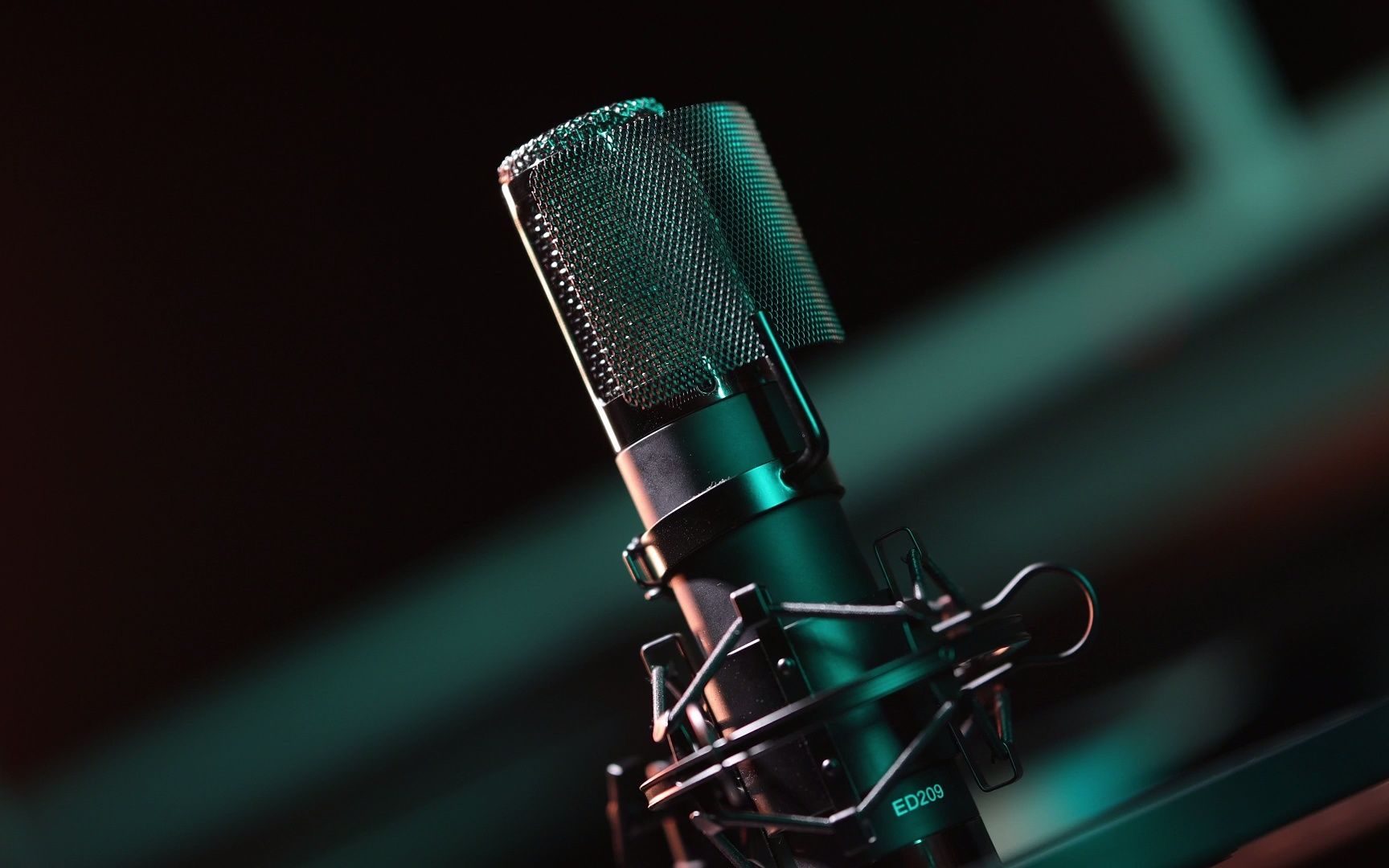 ed209 专业电容麦克风 32mm振膜 超心形指向 经典人声 高清音质
