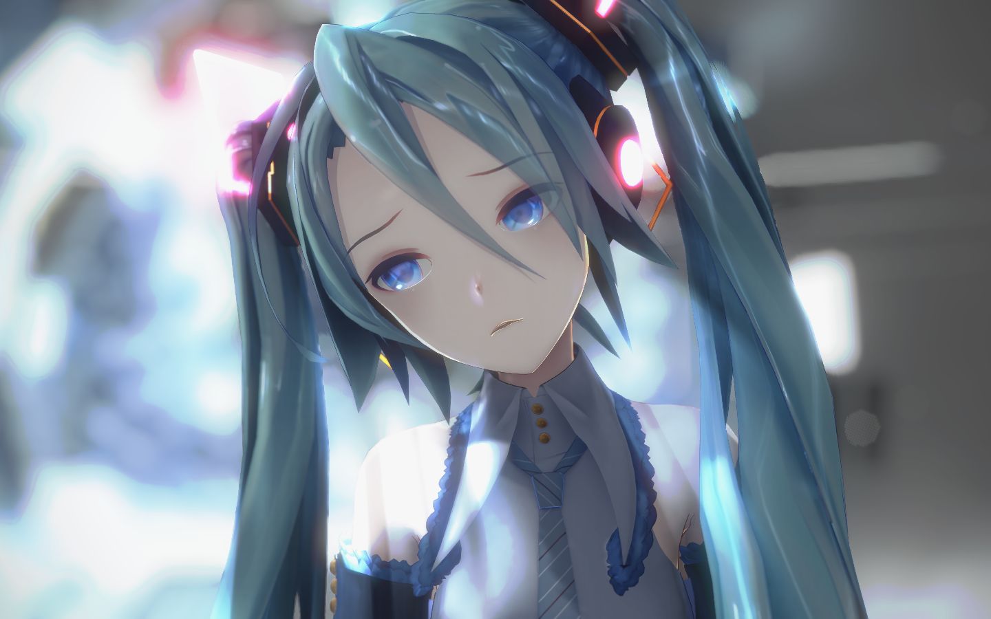 [图]【MMD】永 不 分 离（笑） -「REM式 Hatsune Miku 10th · Give Me Your Love」