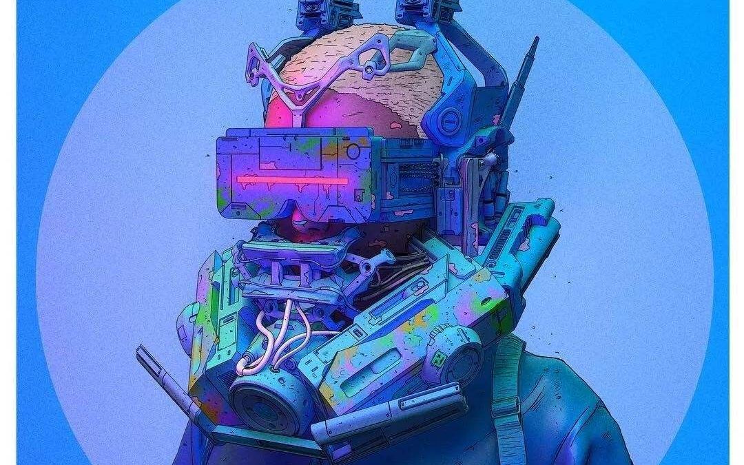 赛博朋克zbrush人物雕刻跟上潮流的建模师教你做极具个性的模型