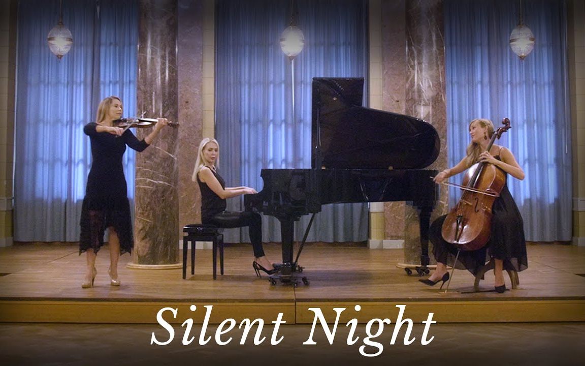 [图]【三重奏】平安夜 SILENT NIGHT - Beautiful Christmas Instrumental - Violin Cello Piano