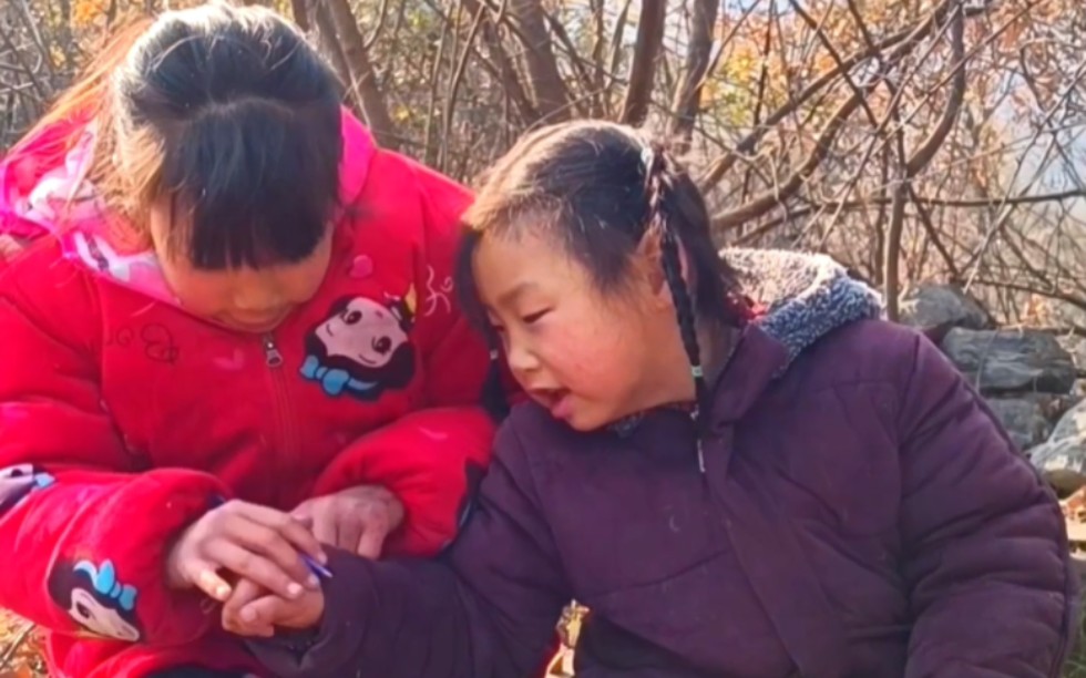 [图]接上个视频，同样的位置，同样的人物，同样的童年，不同的季节。