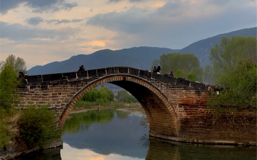 沙溪古镇不可错过的玉津桥黄昏