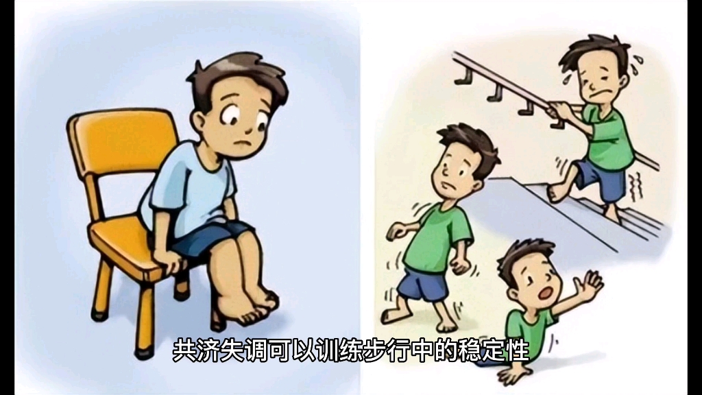 共济失调可以训练步行中的稳定性