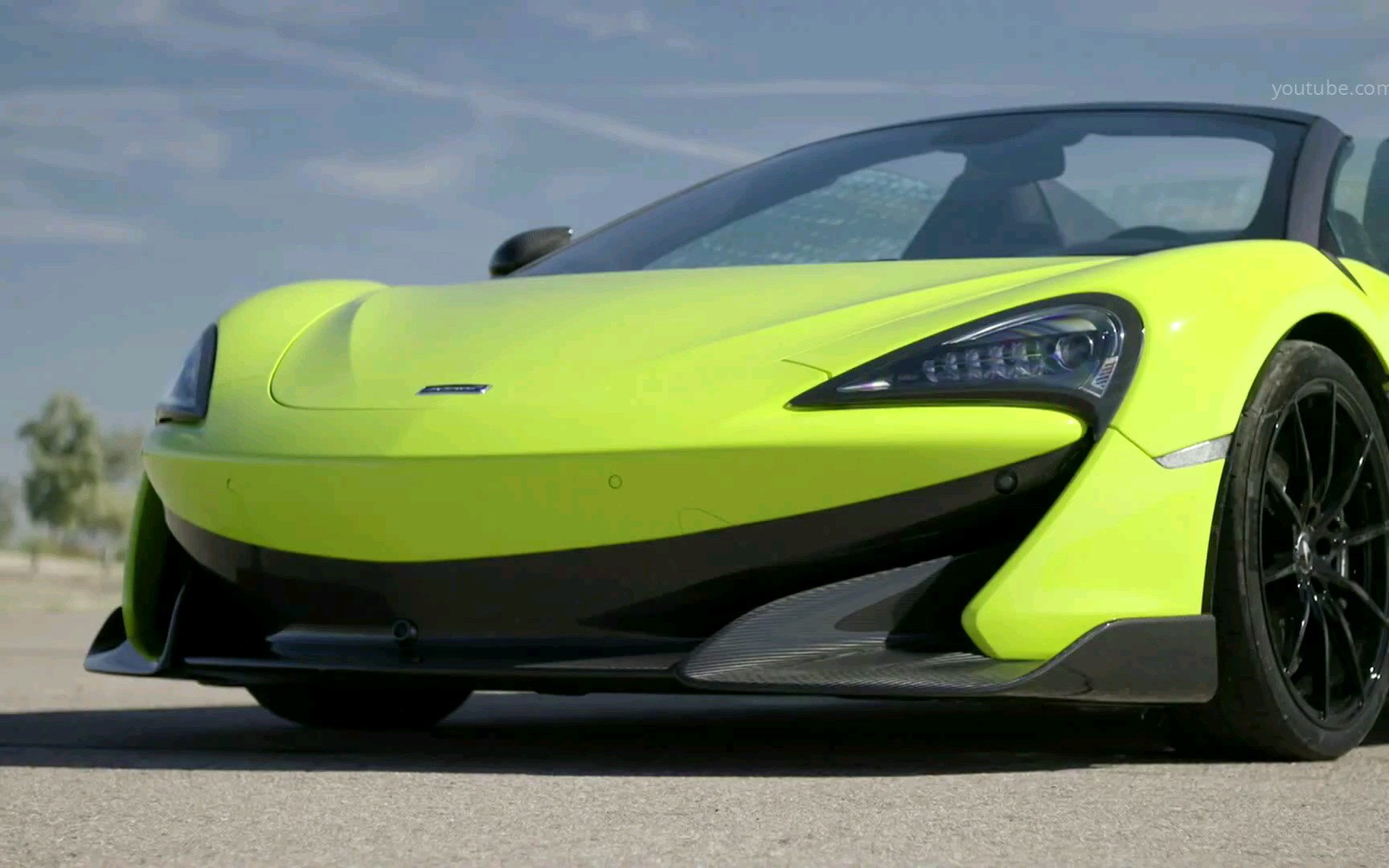 2019年迈凯伦600lt敞篷版 - 高性能sportscar