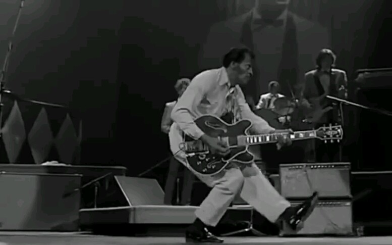 活动作品chuckberry跟着老爷子查克贝利的鸭子步走