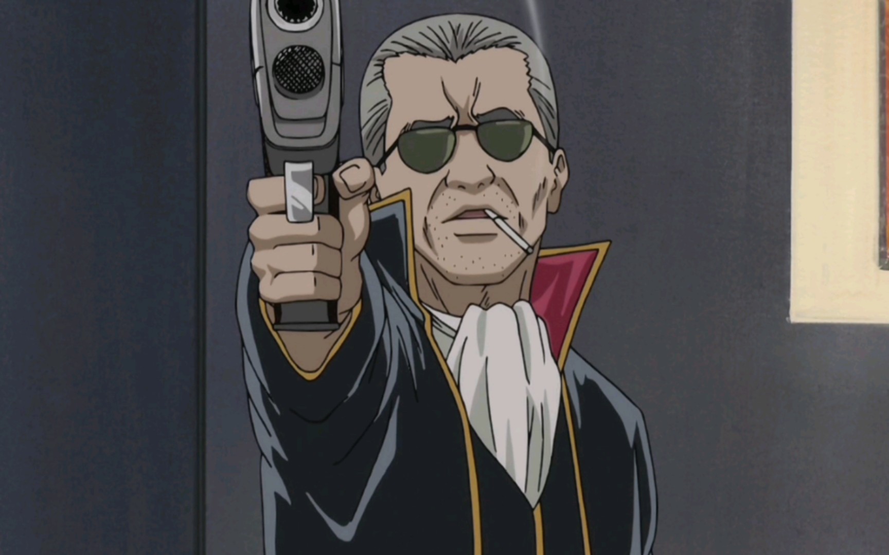 银魂里的大叔为什么这么帅!