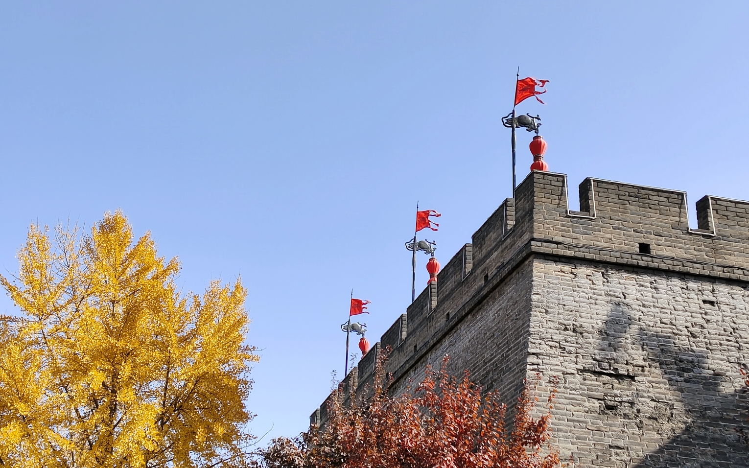 西安城墙漫步:历史的回音与现代的脚步【找不到工作版本】