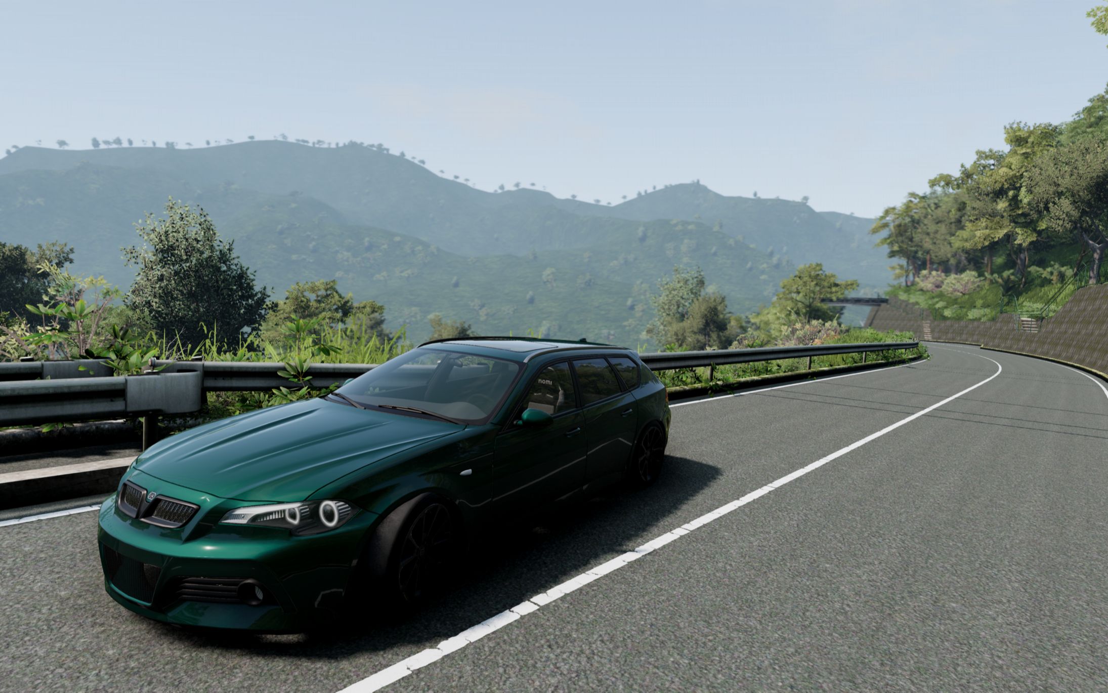 beamng etk 800 大观山上坡