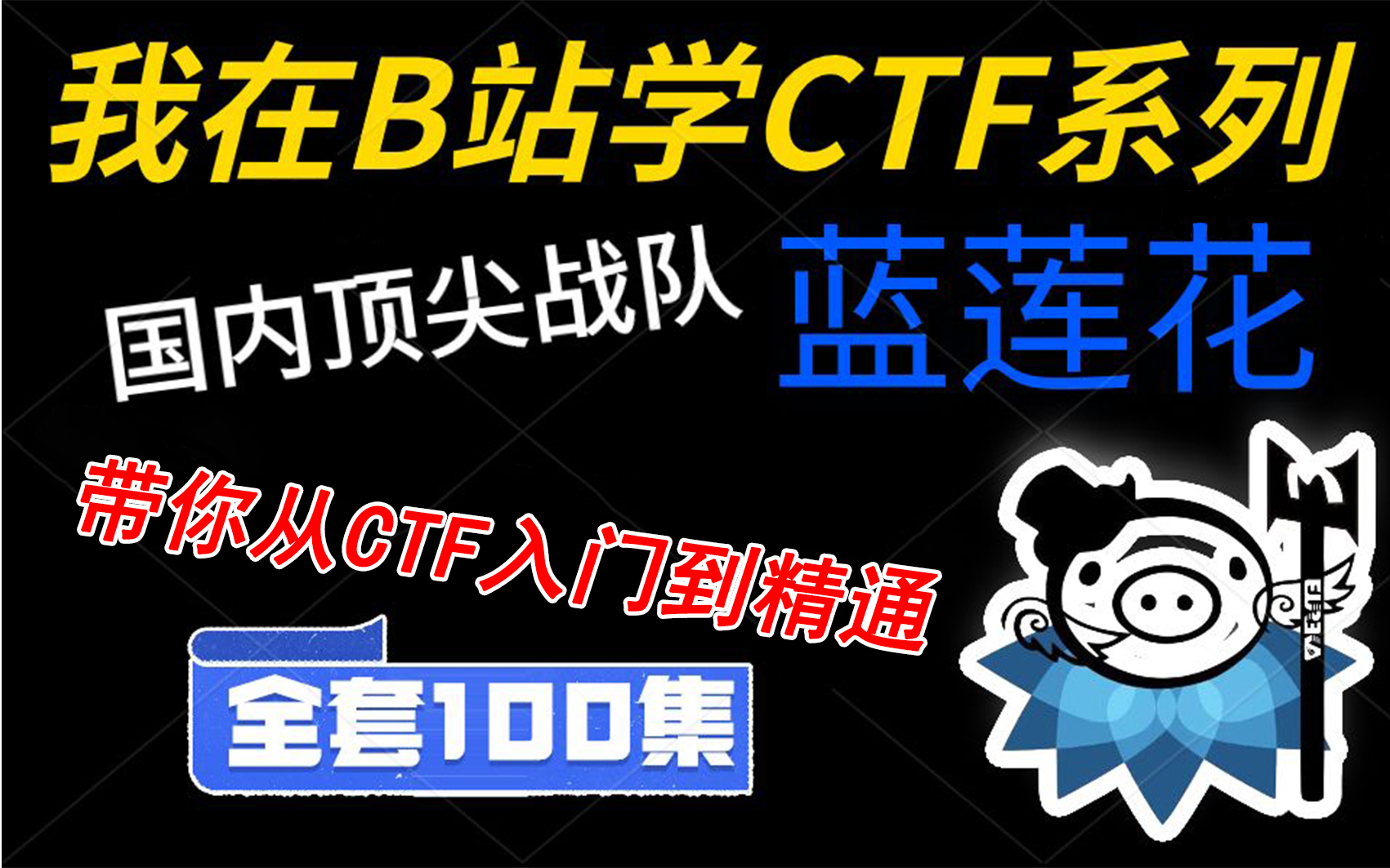 【网络安全CTF】从01学CTF,120道练习题,每天练习轻松掌握!这还学不会,我退出网安界!!哔哩哔哩bilibili