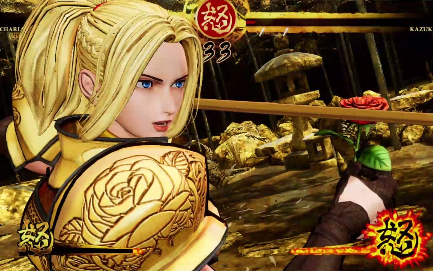 侍魂晓:身穿黄金甲的夏洛特,依旧是那么让人扎心!