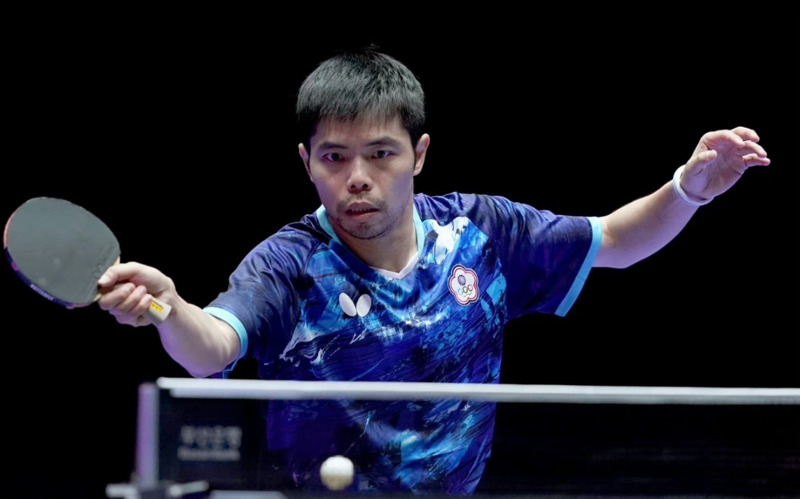 世乒赛:43岁世界冠军庄智渊发威助中国台北3-0德国晋级四强
