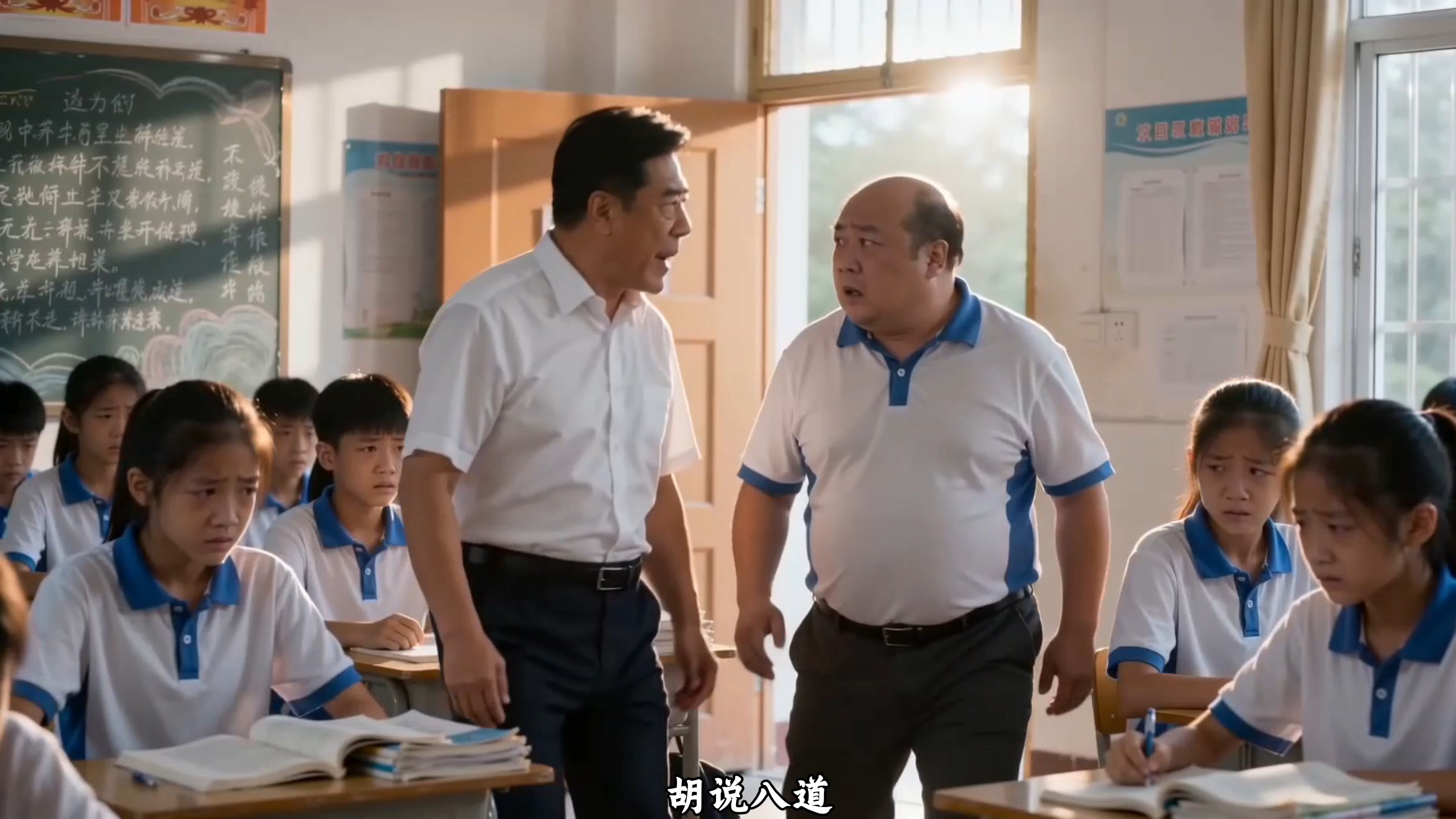 人民的好校长，在学校谁都不能欺负学生。