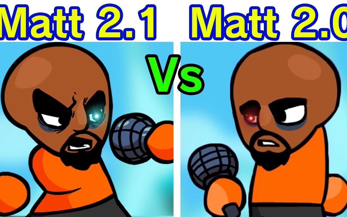 [图]黑色星期五' Matt 2.1 Vs Matt 2.0 [新更新] [FNF 模组展示/硬]