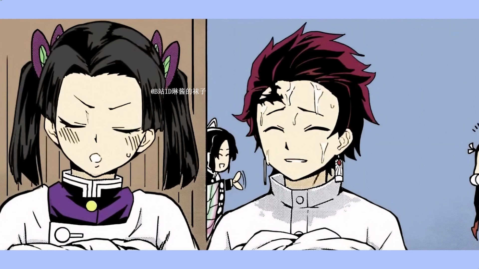 鬼灭之刃同人漫画炭治郎与蝴蝶忍的秘密