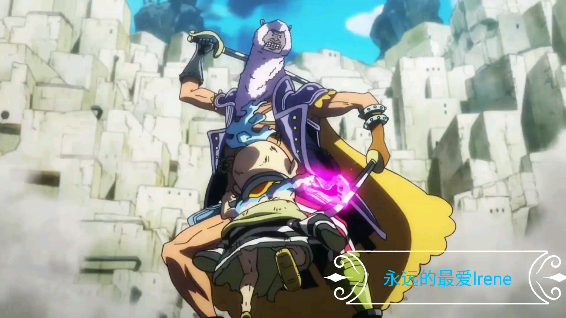 兵爷传授路飞最强武装色霸气流樱