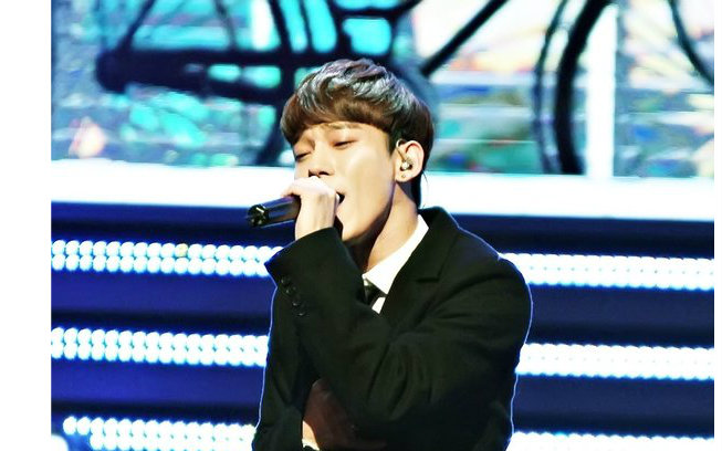 [图]［金钟大］141115 大田电视剧节 the best luck 最佳幸运live［ CHEN focus］