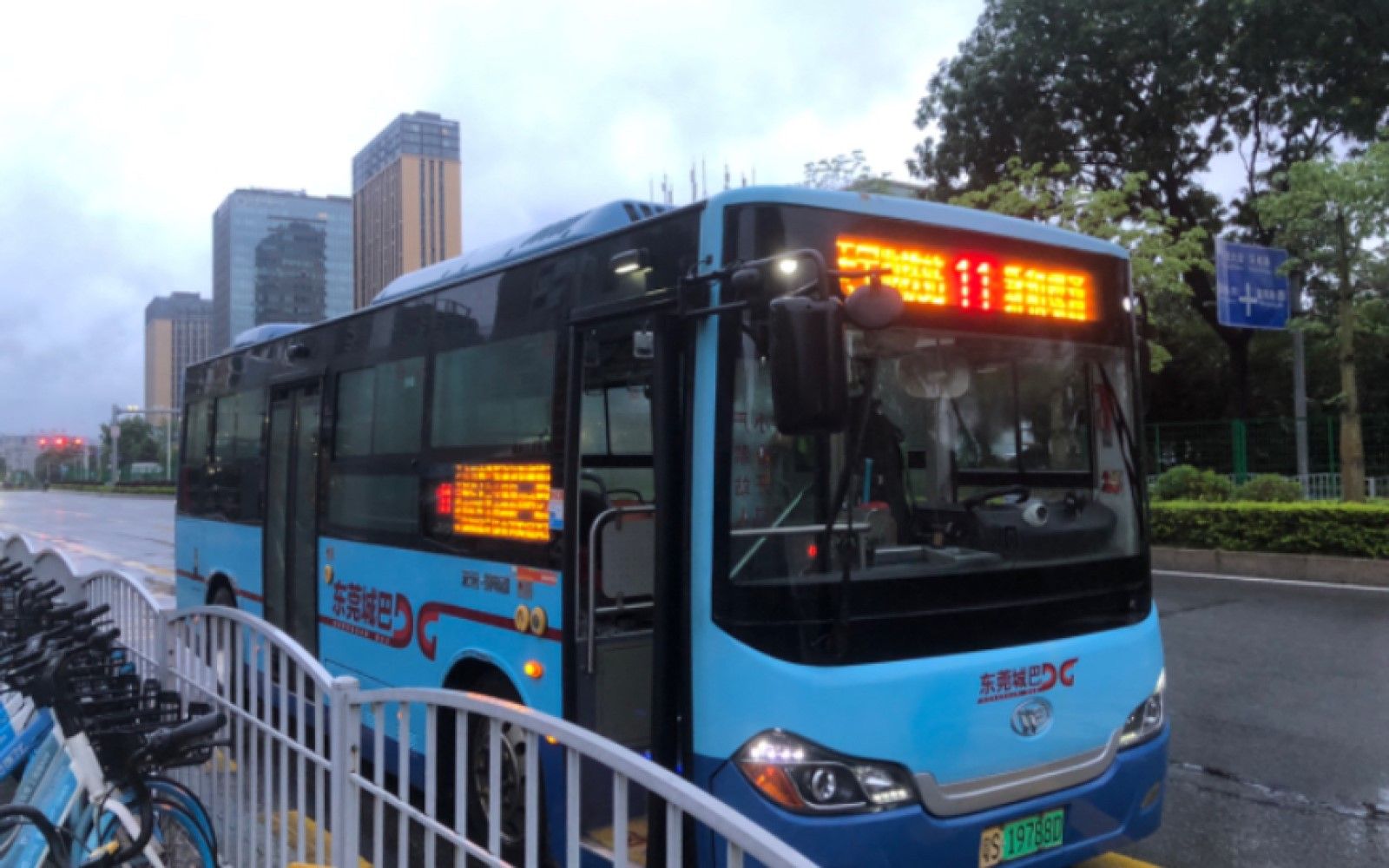 【pov】东莞公交 11 天宝地铁站---新和螺涌