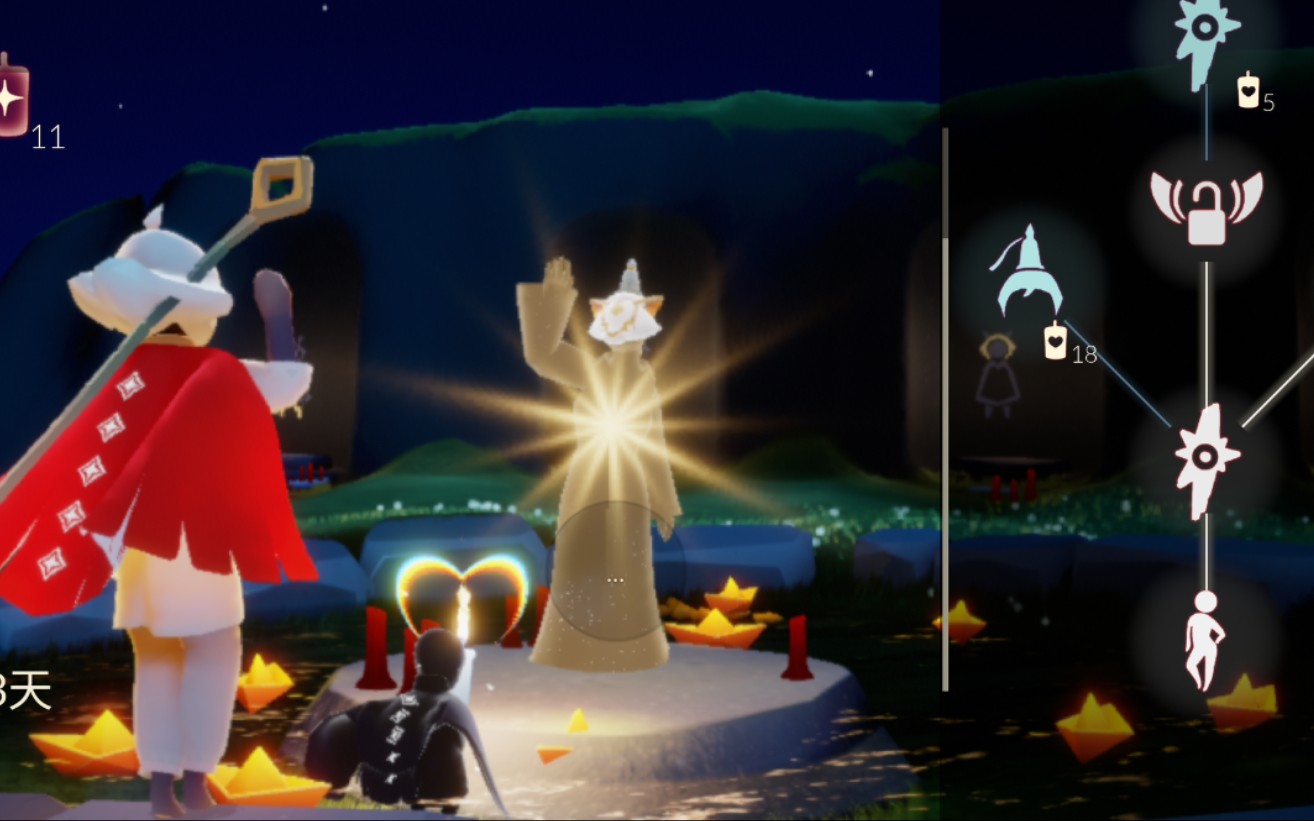 光遇晨岛黄鼠狼面具鼬鼠先祖复刻收集