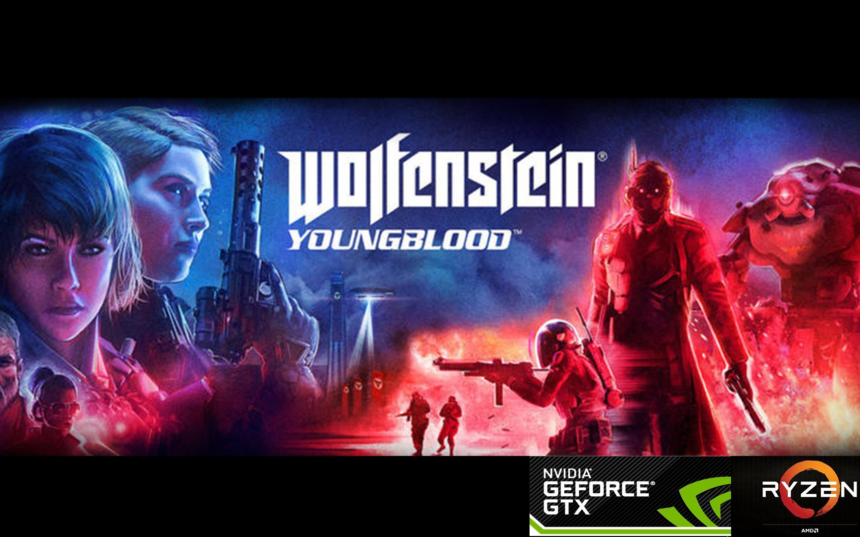 [图]《德军总部：新血脉》（Wolfenstein: Youngblood）20分钟试玩（及测试）