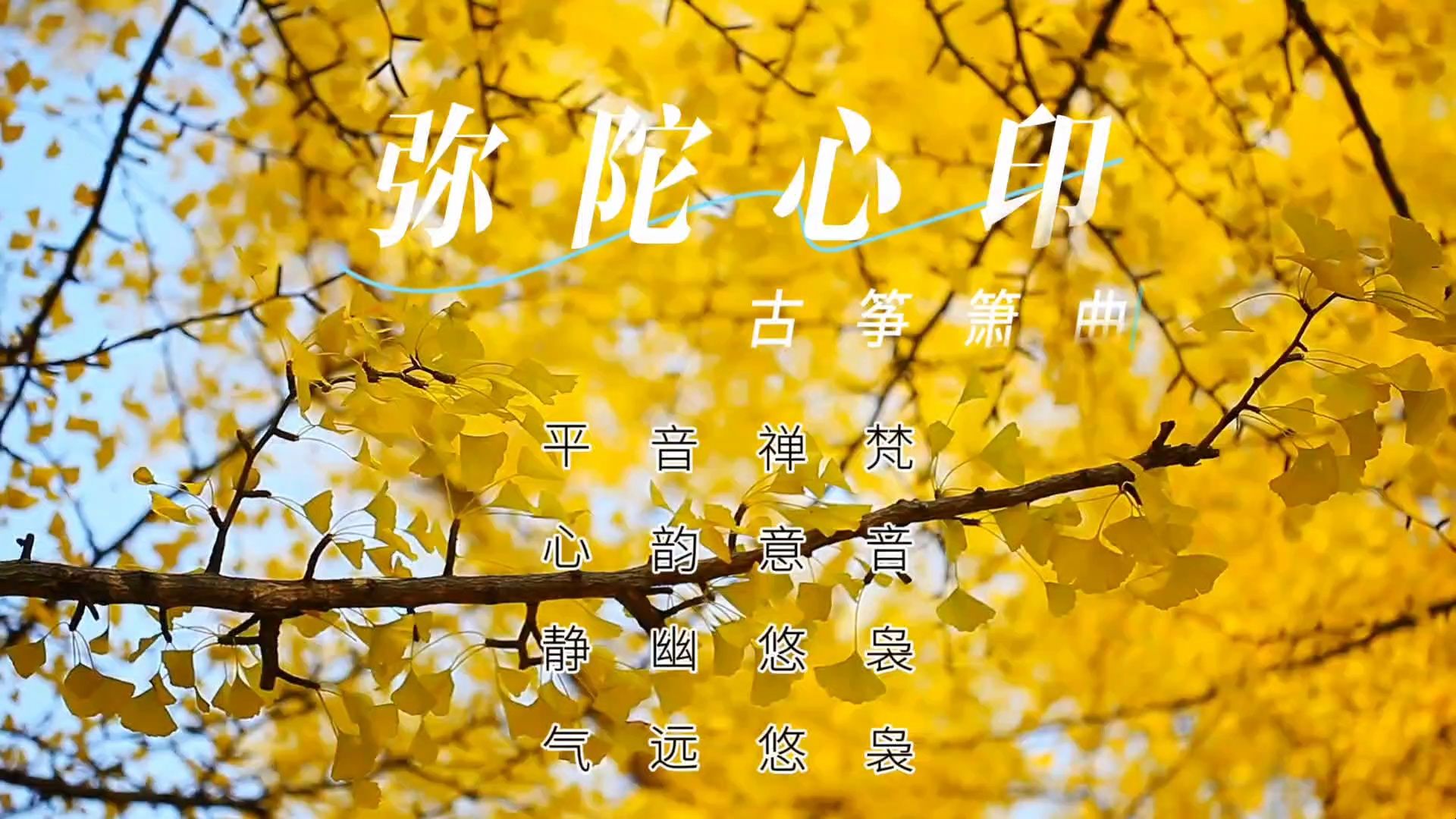 [图]【音乐静听】87古筝箫曲《弥陀心印》梵音袅袅，禅意悠悠，音韵幽远，平心静气。清新素雅，和暖静美，缓解焦虑，修身养性