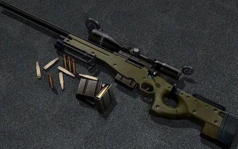 【maya】游戏建模 刺激战场awm狙击步枪制作