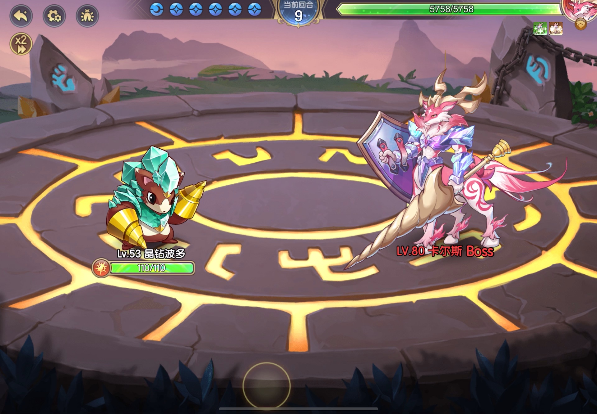 西普大陆狼王 圣角鹿 卡尔斯