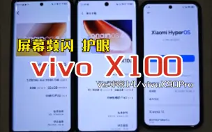 Descargar video: vivoX100屏幕频闪表现倒退，护眼集体摆烂？对比小米14、vivoX90