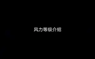 Download Video: 009）风力等级介绍