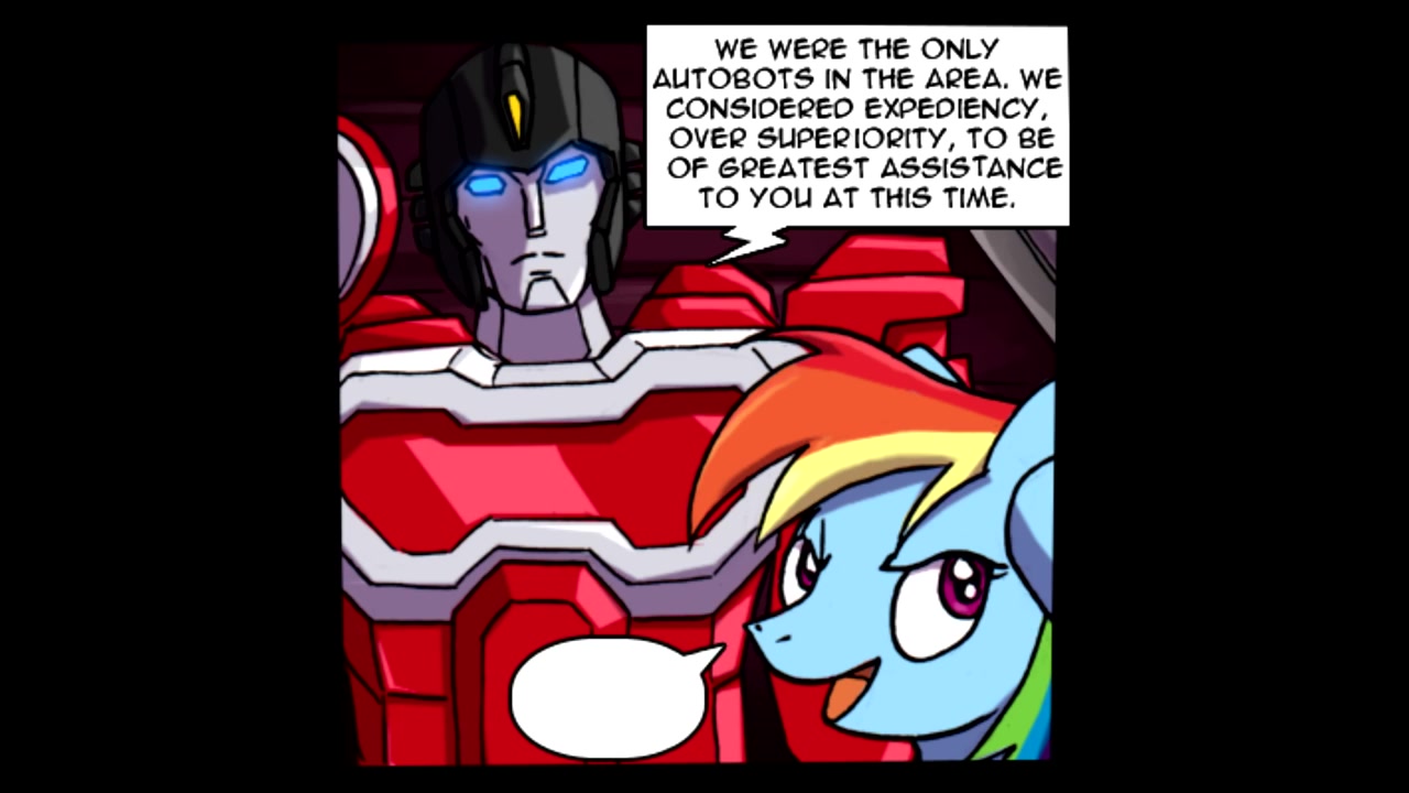 小马宝莉vs变形金刚(第一集)-我也是滑滑蛋-罗马音-哔哩哔哩视频