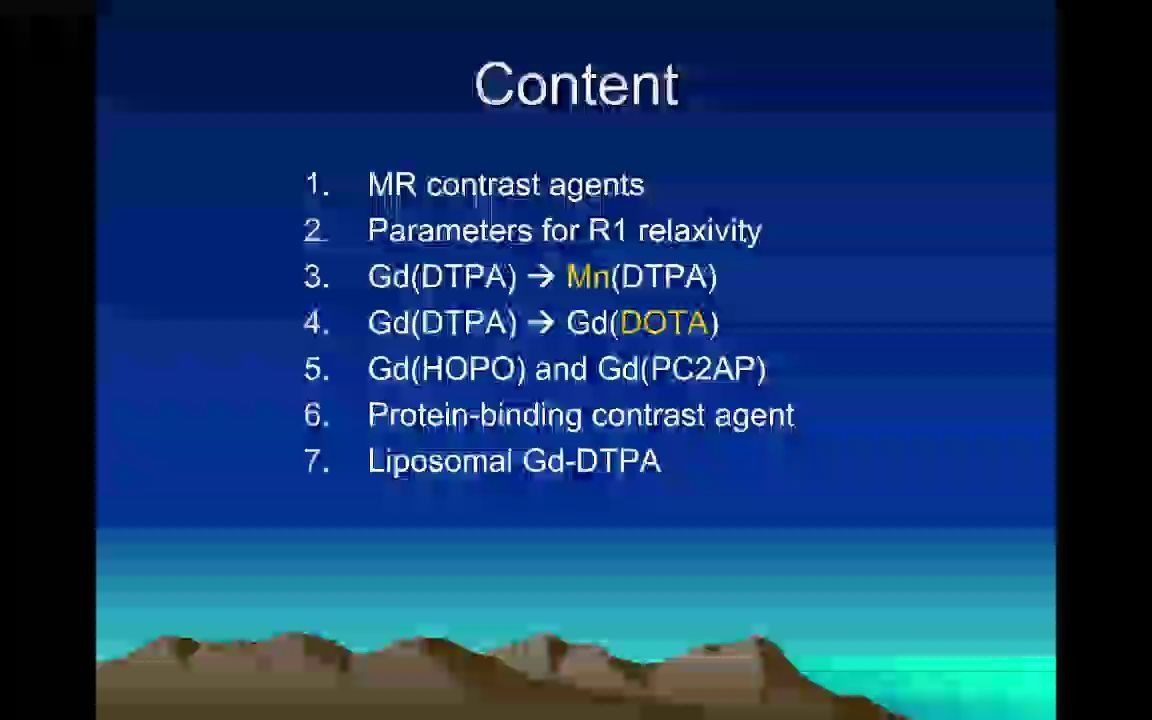 【医学成像100】104.MRI对比剂磁共振成像*美国医学物理师*西安电子科技大学*贾广哔哩哔哩bilibili