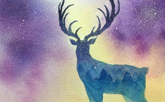 爱剪辑-星空鹿神