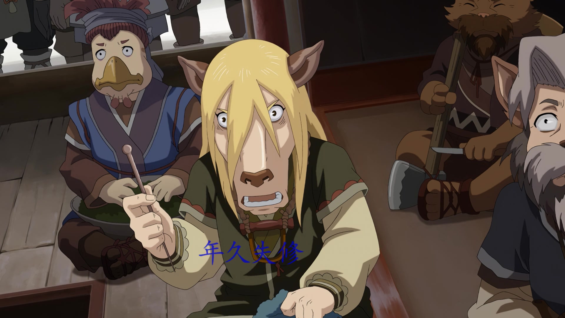 魁拔-窝窝乡村民集体声讨灾星蛮小满父子,粮仓烧了,麦苗成片的死,房梁