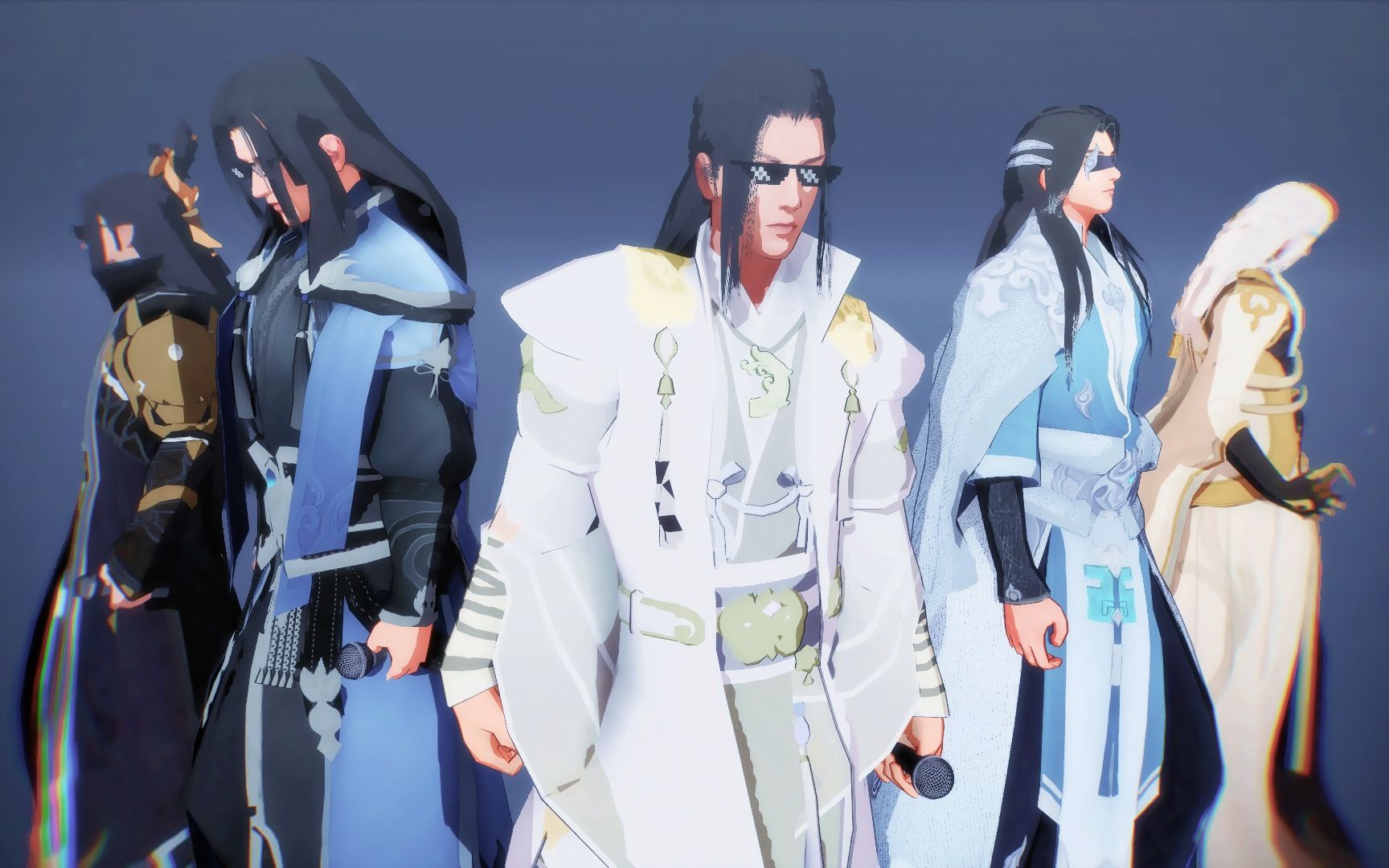 楚留香mmd楚留香偶像男团来袭