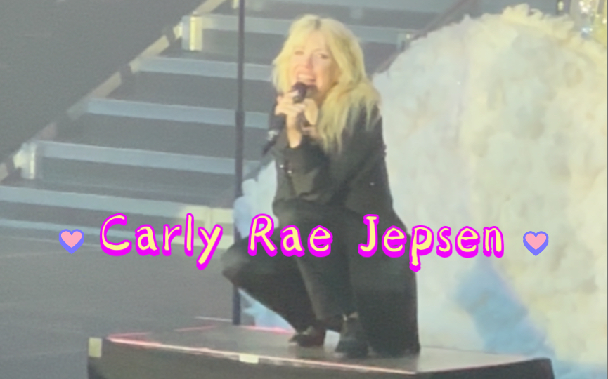 【演唱会Vlog】蹲妹Carly rae jepsen Live in Vancouver.10.29.2022哔哩哔哩bilibili