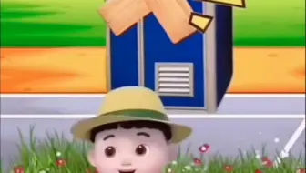 嘟嘟上厕所，厕所门锁了！