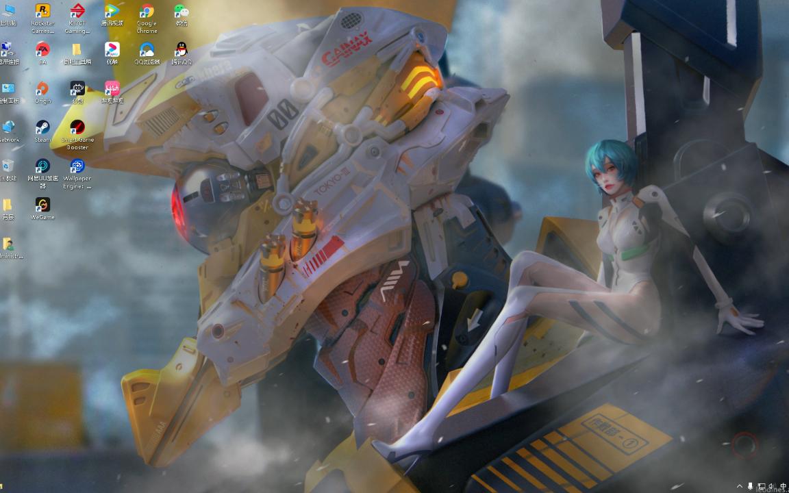 绫波丽机甲壁纸wallpaper engine壁纸引擎steam_哔哩哔哩bilibili