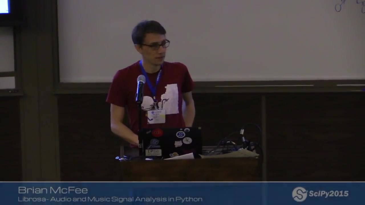 Librosa Audio and Music Signal Analysis in Python | SciPy 2015 | Brian McFee哔哩哔哩bilibili