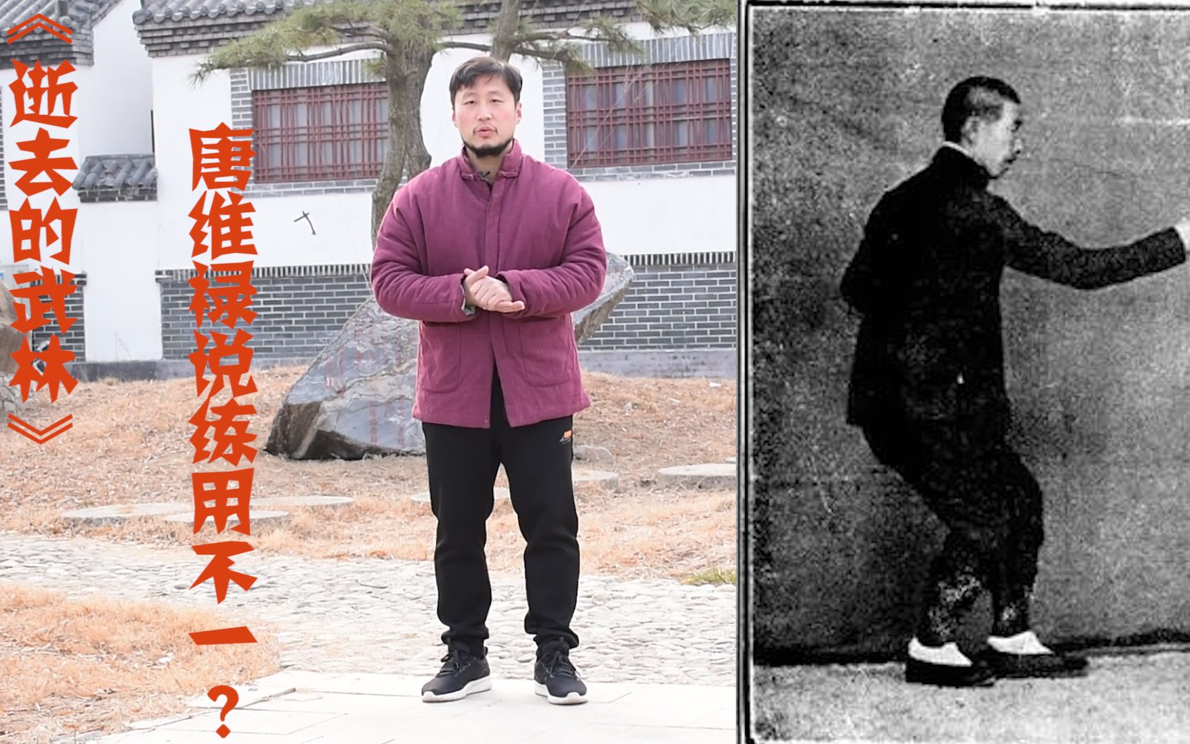 失传的练法:《逝去的武林》唐维禄言,形意拳实战身子追手!