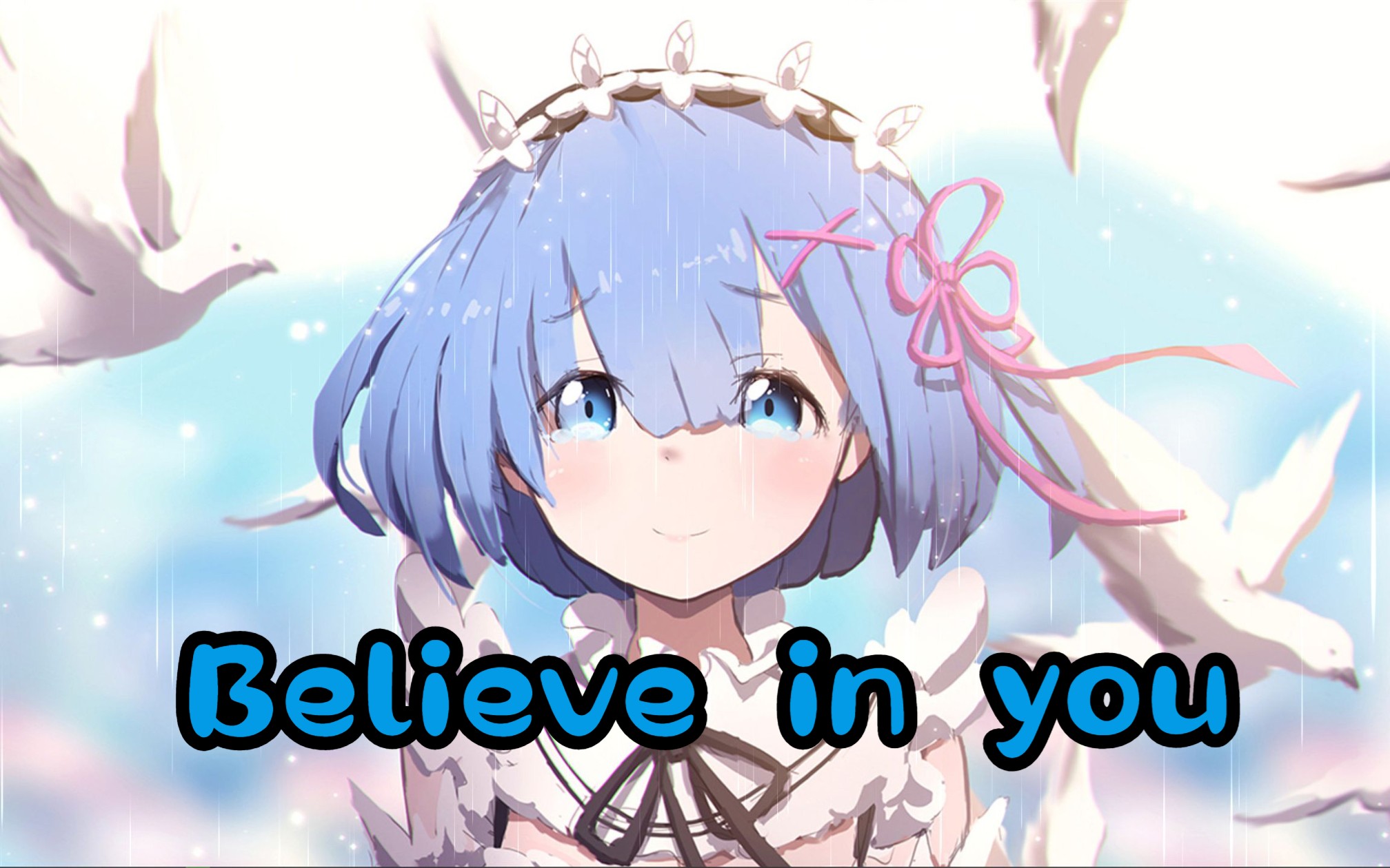 [图]【AI蕾姆】❤️Believe in you❤️Re:0第二季ED翻唱，就算重生一万次，我还会继续救你！