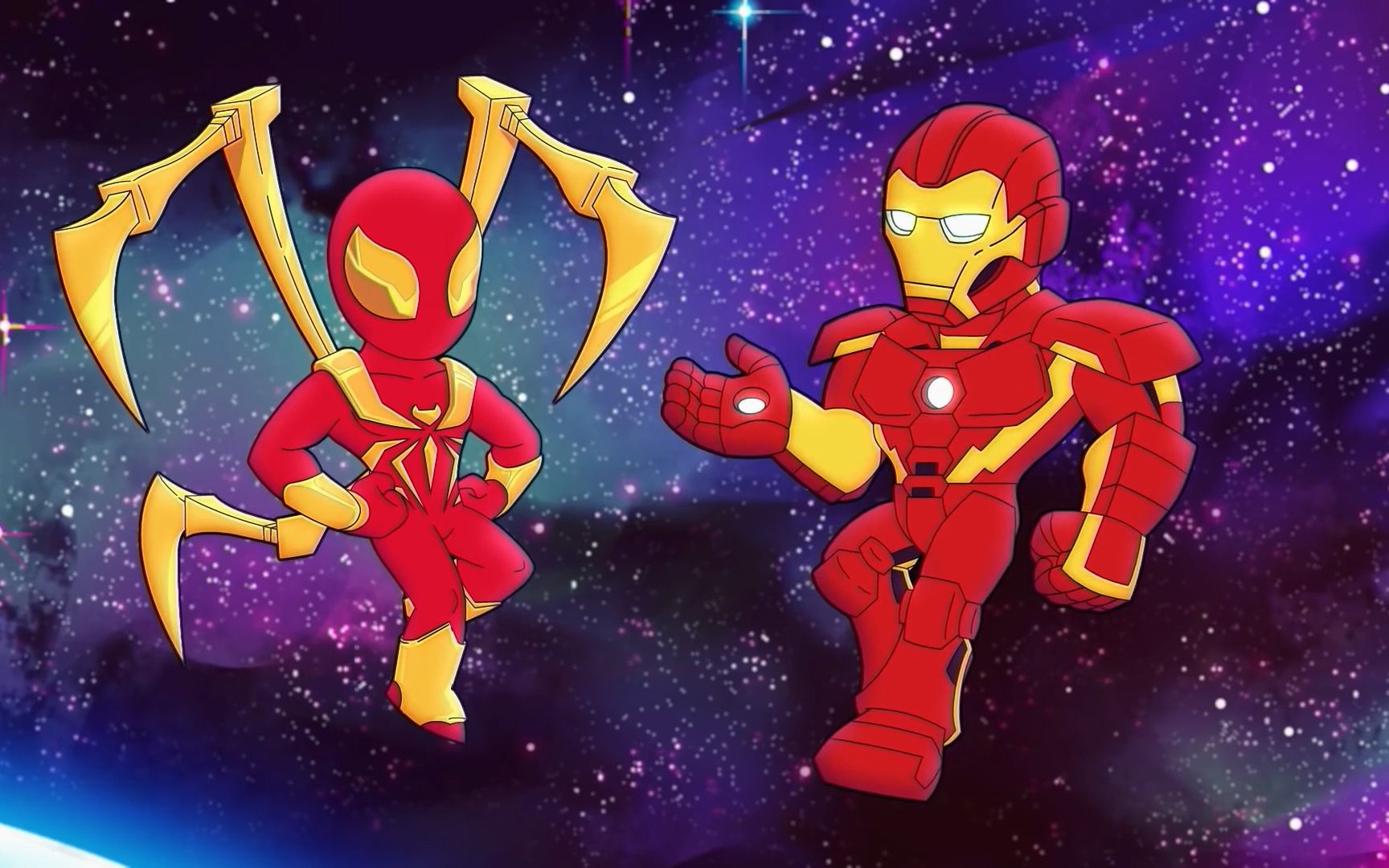 超级英雄动画,蜘蛛侠的新战衣,钢铁侠的新发明