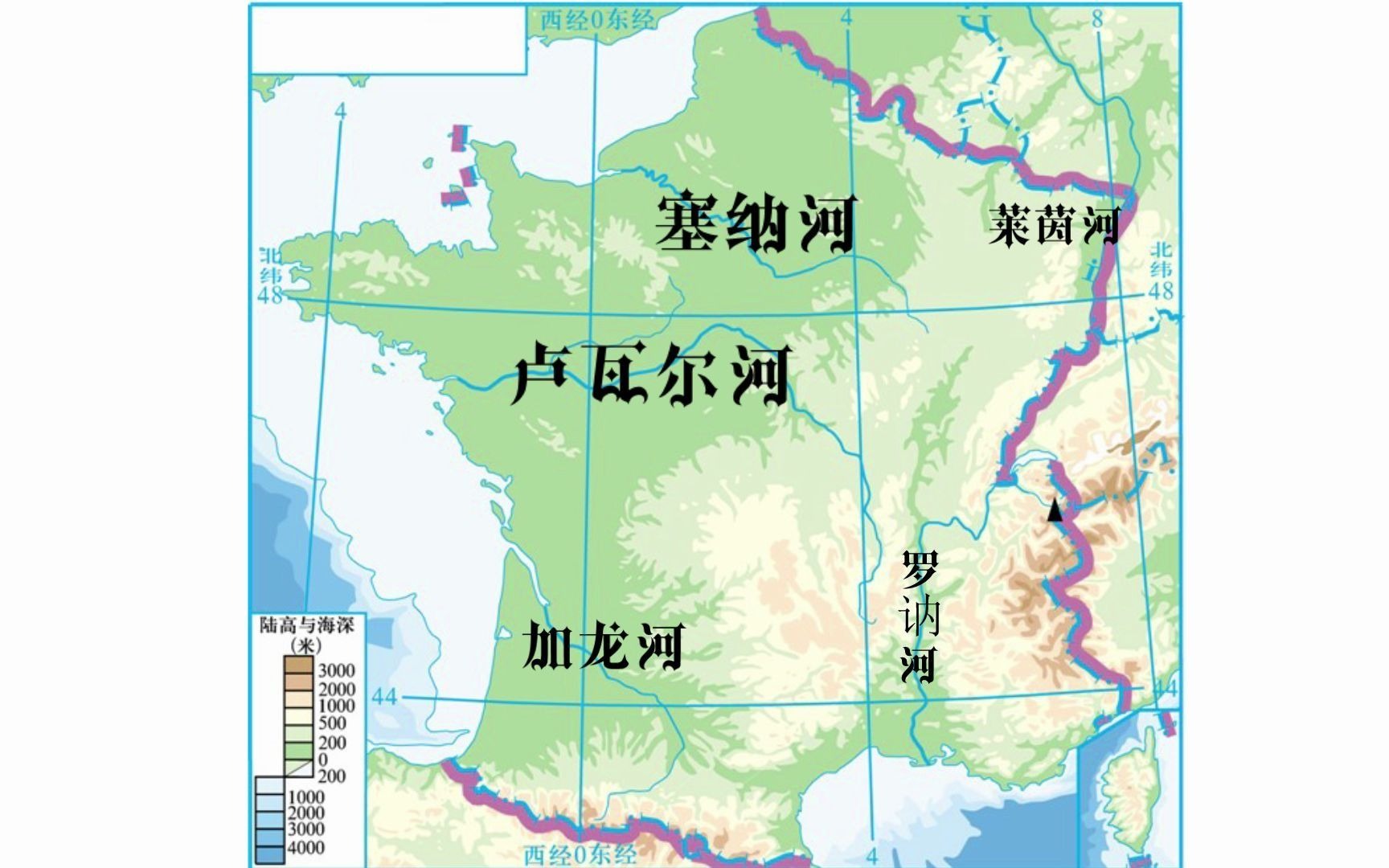 【可颂法语】法国地理概况哔哩哔哩bilibili