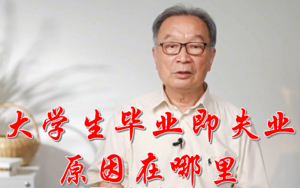 温铁军教授:大学生面临毕业即失业的根本原因在哪里 ?哔哩哔哩bilibili