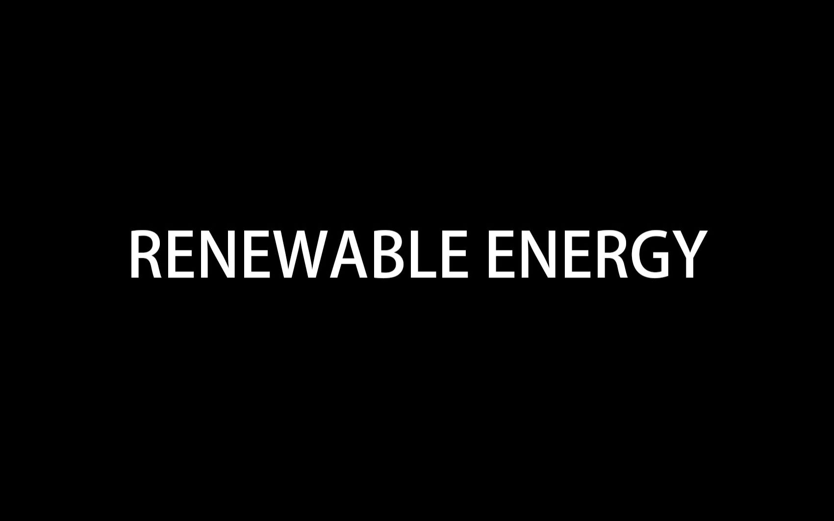 Renewable energy哔哩哔哩bilibili