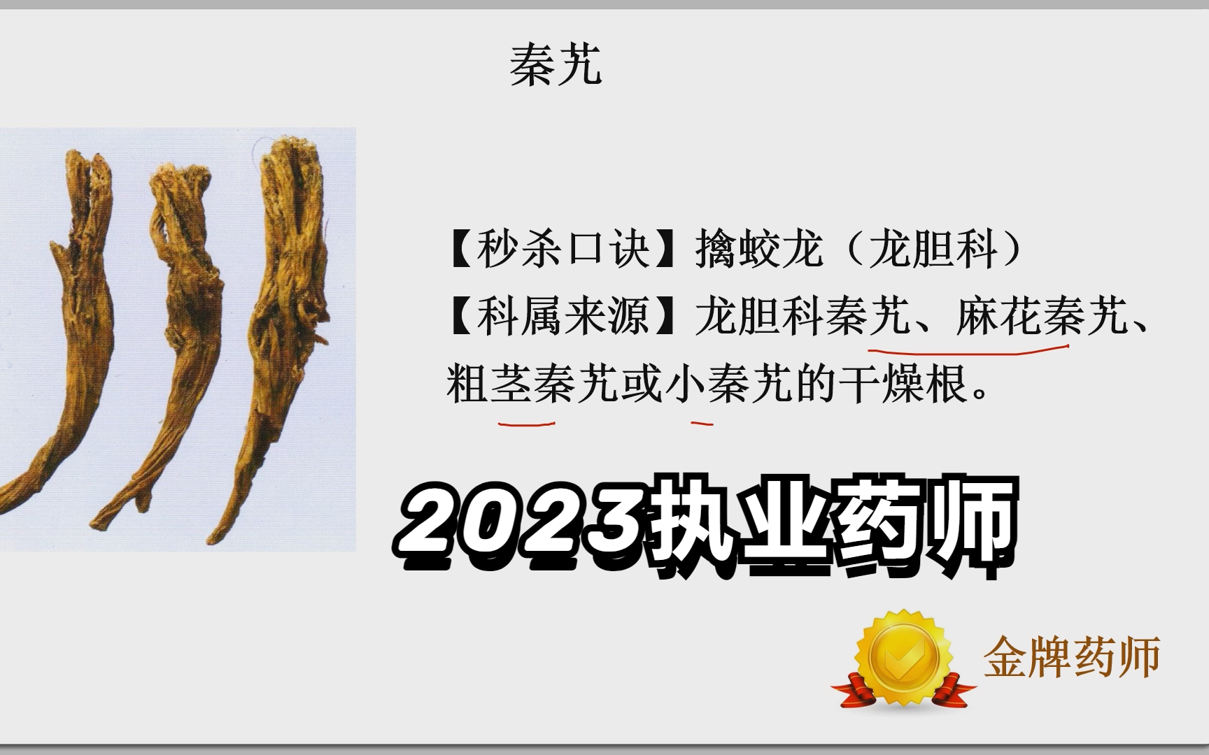 [图]JP2023年执业药师中药一-超多记忆口诀