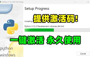 【2024版】拒绝废话！6分钟教你搞定Python安装+Pycharm专业版下载+安装+激活+汉化！提供安装包+永久激活码！新手小白必看的Python入门教程！