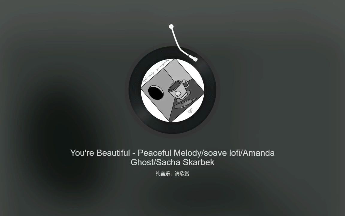 [图]You're Beautiful-Peaceful Melody/soave lofi/Amanda Ghost/Sacha Skarbek