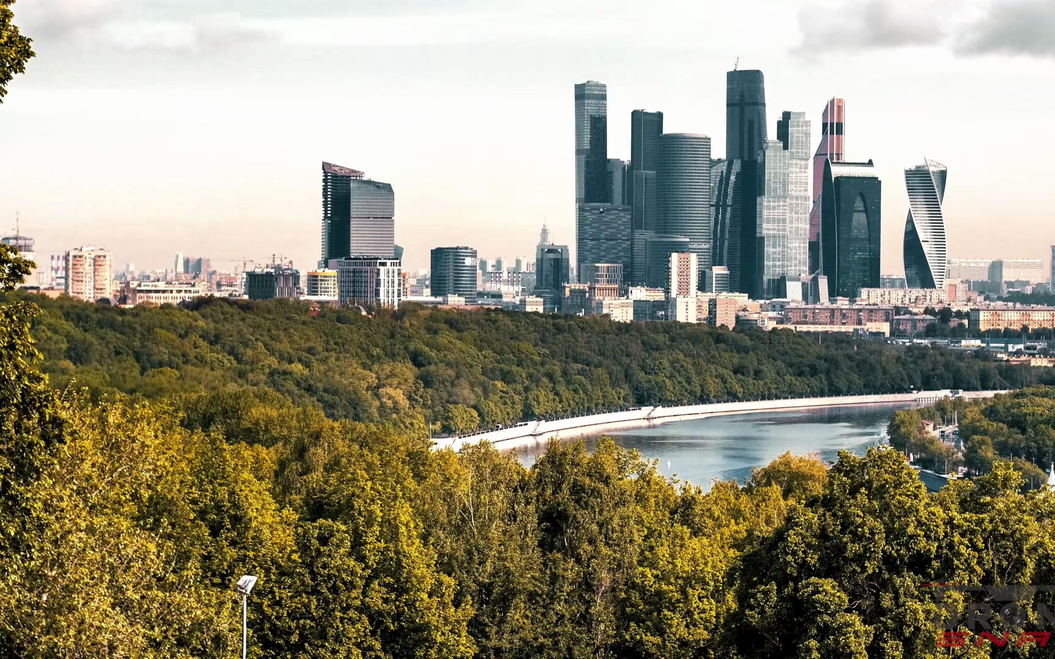 【4k】俄罗斯莫斯科航拍|壁纸预警!