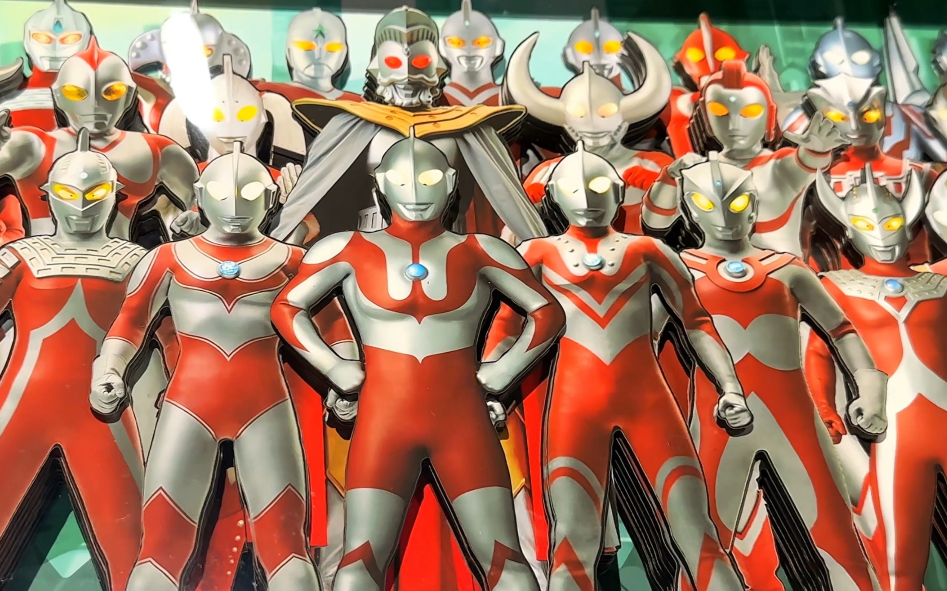 承载着我们童年回忆的奥特男团